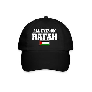 all eyes on rafah - Casquette classique - noir/noir - Devant