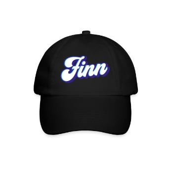 Finn | Couleurs changeantes - Casquette classique - noir/noir - Devant