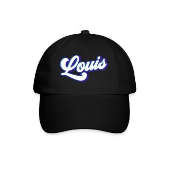 Louis Couleurs changeantes - Casquette classique - noir/noir - Devant