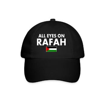 all eyes on rafah - Casquette classique - noir/noir - Devant