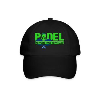 Padel Padel Tennis Padel joueur de tennis Padel-time - Casquette classique - noir/noir - Devant