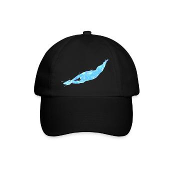 Für Schwimmer: Startsprung - Baseballkappe - Schwarz/Schwarz - Vorne