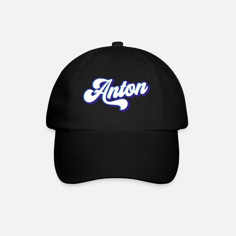 Anton | Couleurs changeantes - Casquette classique - noir/noir