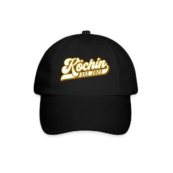 Stolze Köchin - Seit 2023 | Farben änderbar - Baseballkappe - Schwarz/Schwarz - Vorne
