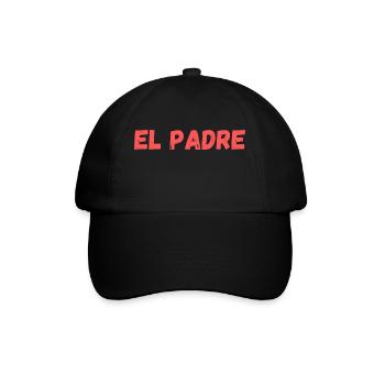 Idée cadeau homme père El padre humour - Casquette classique - noir/noir - Devant