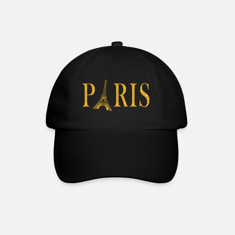 Paris Graphique - Casquette classique - noir/noir