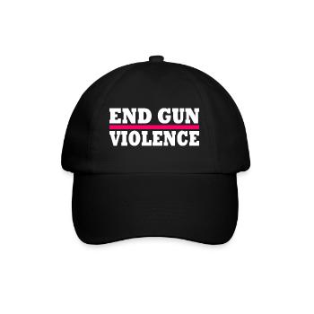 End gun violence - Casquette classique - noir/noir - Devant