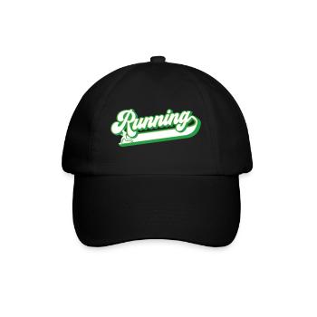 Coureur de course à pied | Couleurs changeantes - Casquette classique - noir/noir - Devant