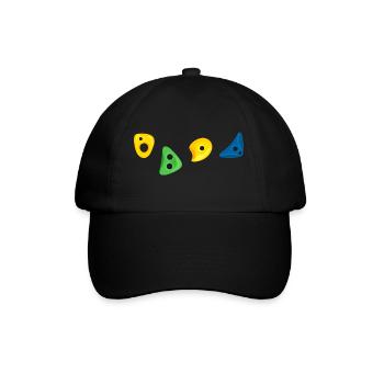salle d’escalade escalade bloc - Casquette classique - noir/noir - Devant