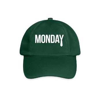 Lundi - Montag - Casquette classique - vert bouteille - Devant