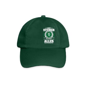 STEIRER - ALLES BIS AUF HOCHDEUTSCH - Baseballkappe - Flaschengrün - Vorne