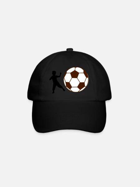 Kid Football - Baseball Cap - black/black