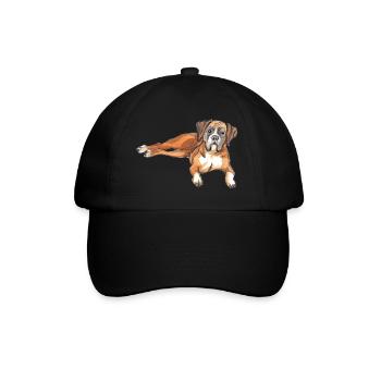 Boxeur allemand - Casquette classique - noir/noir - Devant