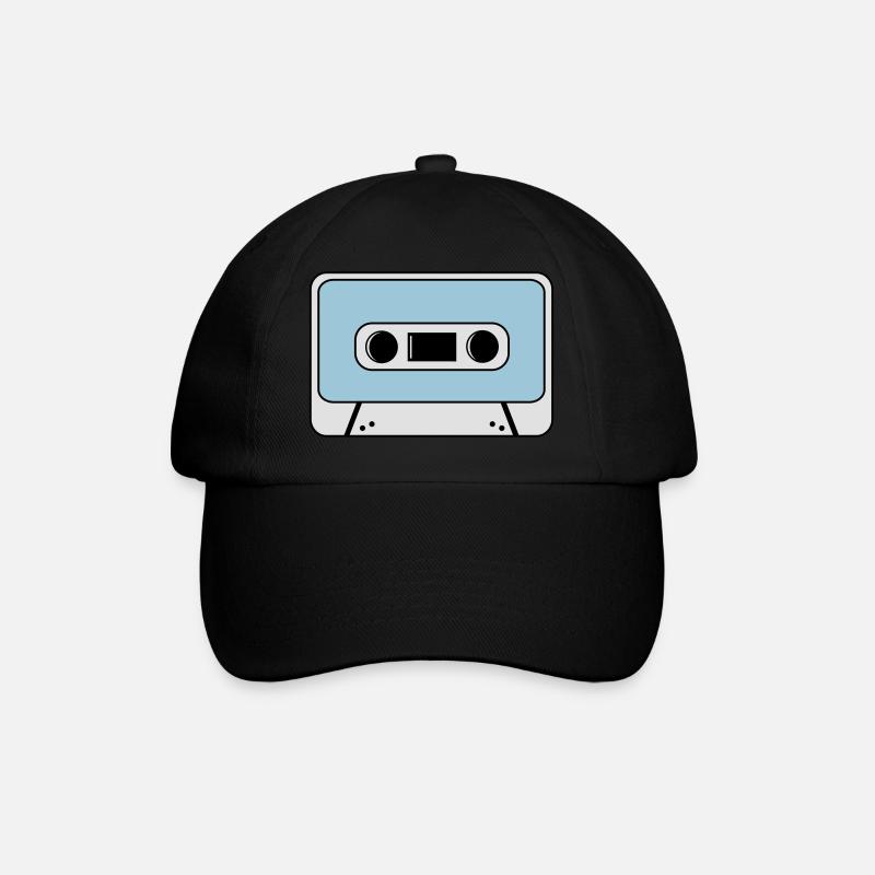 cassette - Baseball Cap - black/black