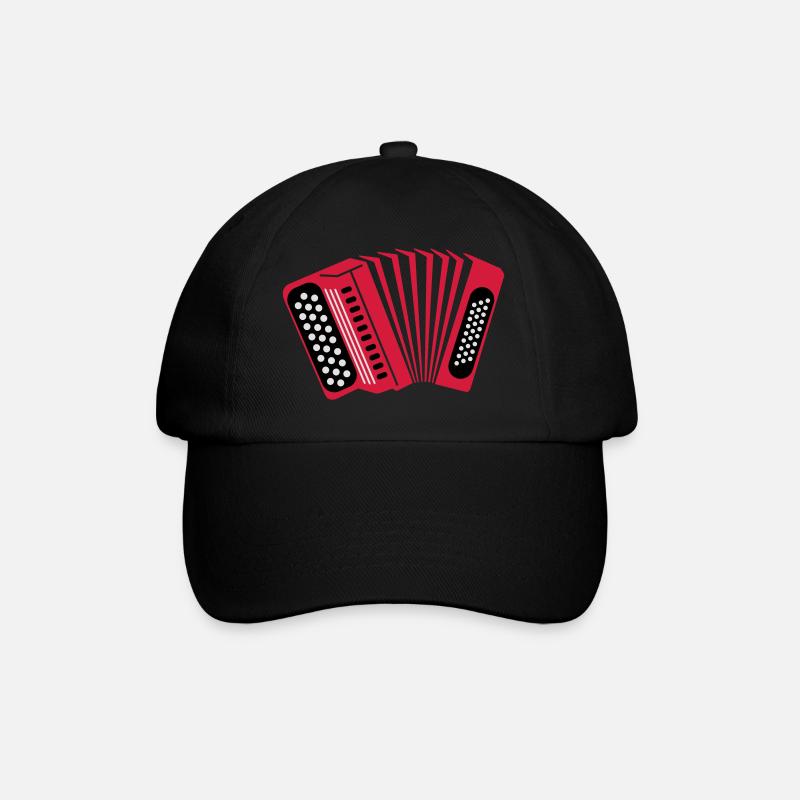 accordéon - Casquette classique - noir/noir