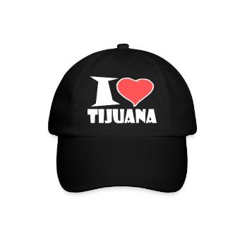 I love Tijuana - Baseball Cap - black/black - Front