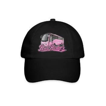 Bus Babes | Cadeau de chauffeur de bus - Casquette classique - noir/noir - Devant