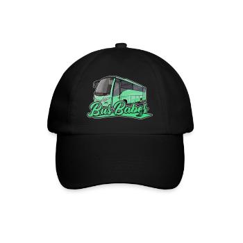 Bus Babes | Cadeau de chauffeur de bus - Casquette classique - noir/noir - Devant