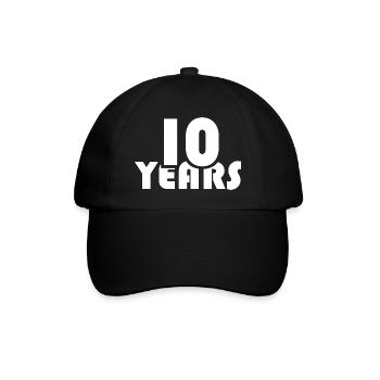 10 ans anniversaire Club Associations d’entreprises - Casquette classique - noir/noir - Devant