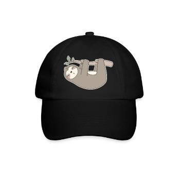 Sloth - Baseball Cap - black/black - Front