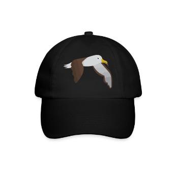 Albatross - Baseball Cap - black/black - Front