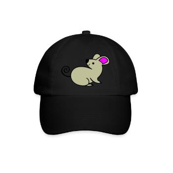 Mouse - Baseball Cap - black/black - Front