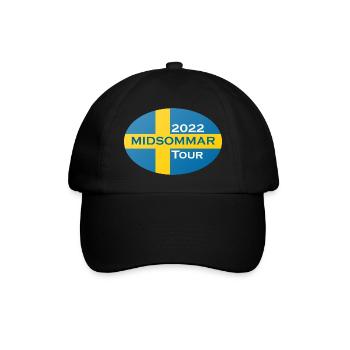 ovale midsommar - Casquette classique - noir/noir - Devant