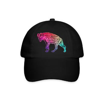 Hyène - Casquette classique - noir/noir - Devant