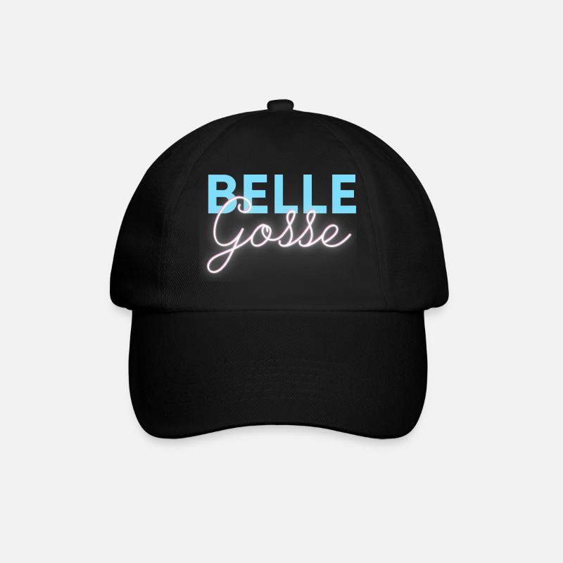 Article "Belle Gosse" - Casquette classique - noir/noir
