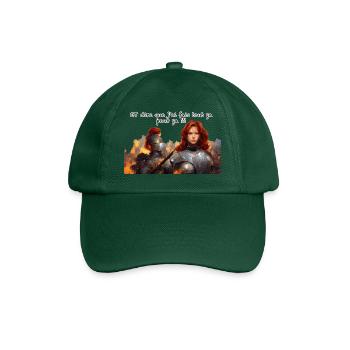 jean d arc - Casquette classique - vert bouteille - Devant