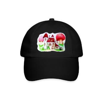 Birch castle cute kids - Baseball Cap - black/black - Front