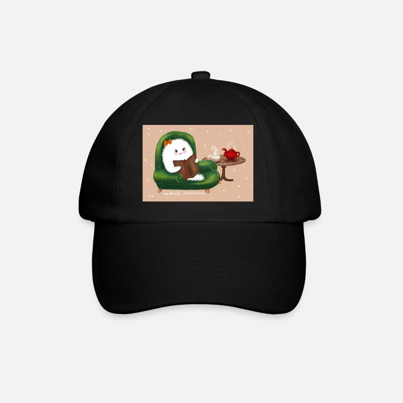 Chill your mind - Baseball Cap - black/black
