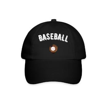baseball - Casquette classique - noir/noir - Devant