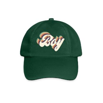 boy vintage - Casquette classique - vert bouteille - Devant