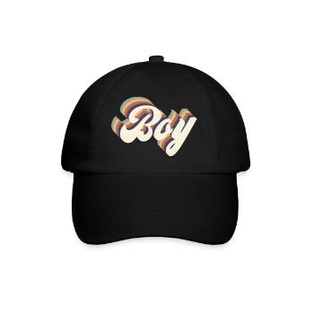 boy vintage - Casquette classique - noir/noir - Devant