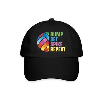 Volleyball - Baseball Cap - black/black - Front