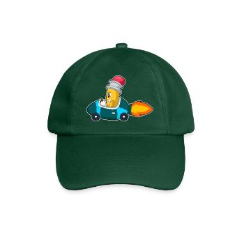 Voiture crayon - Casquette classique - vert bouteille - Devant