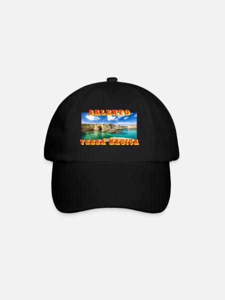 Salento Terra Magica - Baseballkappe - Schwarz/Schwarz