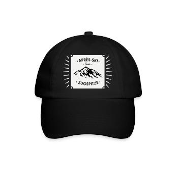 Après-Ski Zugspitze - Baseball Cap - black/black - Front