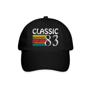 Classic 1983 Retro Design 1983 - Baseball Cap - black/black - Front