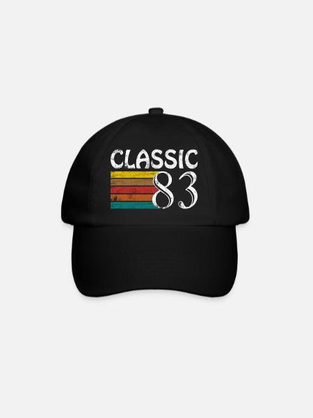 Classic 1983 Retro Design 1983 - Baseball Cap - black/black