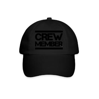 Membre d’équipage - Casquette classique - noir/noir - Devant