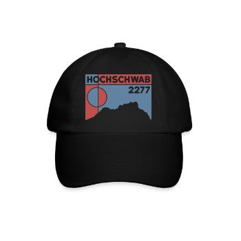 Hochschwab - Baseball Cap - black/black - Front