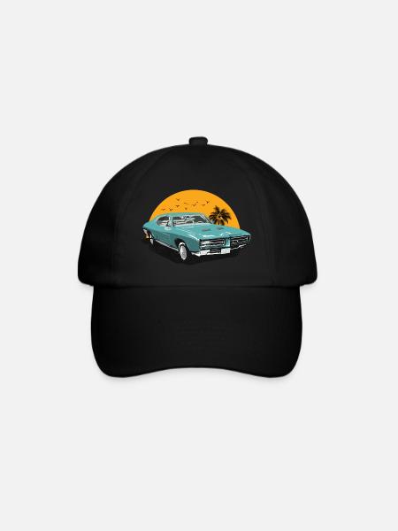Voiture classique-voiture ancienne - Baseballkasket - sort/sort