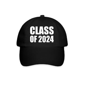 Class of 2024 - Baseball Cap - black/black - Front