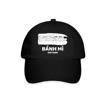 Vietnam Viet Banh Mi pain vietnamien I cadeau - Casquette classique - noir/noir - Devant