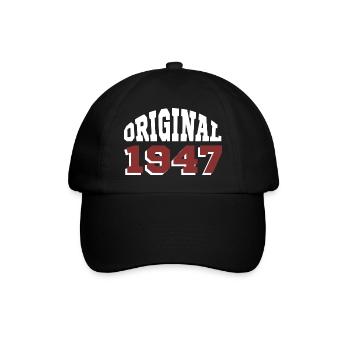 Original 1947 - Baseball Cap - black/black - Front
