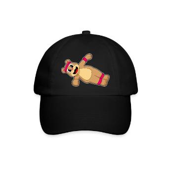 Bear Abdominal Training Bodybuilding - Baseball Cap - black/black - Front
