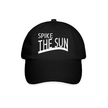quote radiant sunshine humor funny sayings gift - Baseballkappe - Schwarz/Schwarz - Vorne