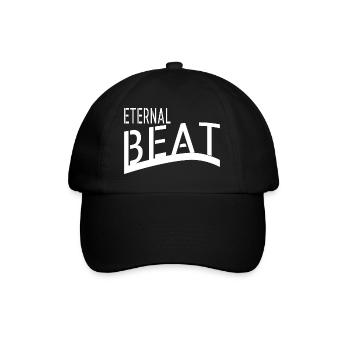 timeless awesome cool rhythmic patterns gift - Baseball Cap - black/black - Front